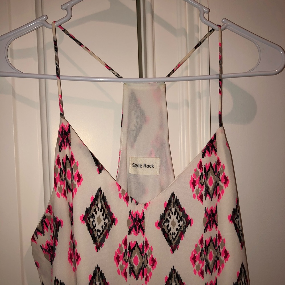 Print Style Rack Dress - Picture 2 of 2